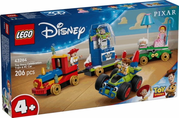 Lego 43264Tren de Celebración de Toy Stoy Lego Disney