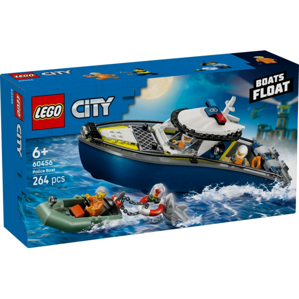 Lego 60456 Persecucion en Barco de Policia Lego City