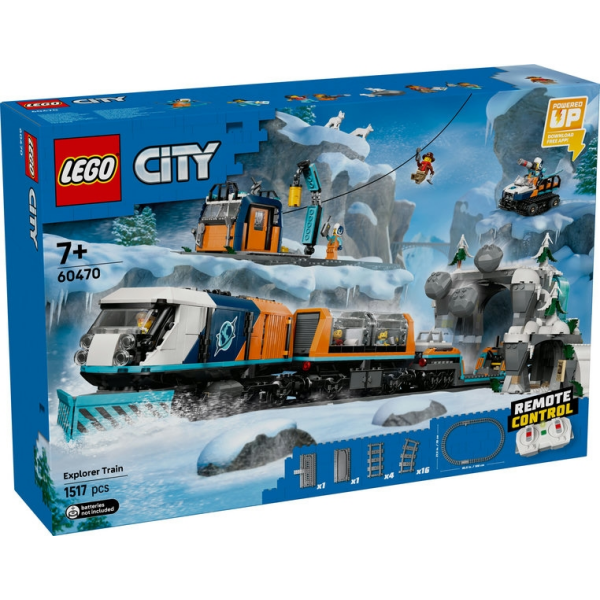 Lego 60470 Tren Expreso Polar Ártico de los Exploradores Lego City