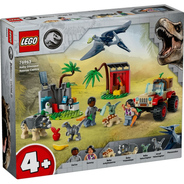 Lego 76963 Centro de Rescate de Crías de Dinosaurio Lego Jurassic World