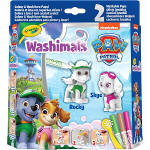 Washimals Paw Patrol Rocky Skye Crayola