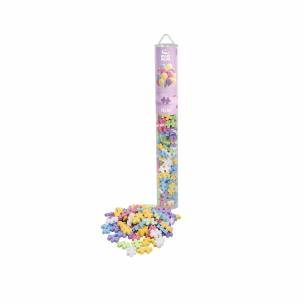 Plus Plus Tubo Pastel Mix 100 pcs Ludilo