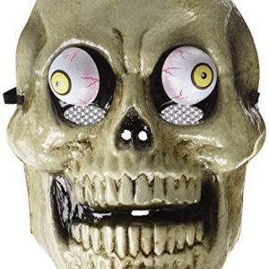 Mascara skull con ojos moviles halloween rubies