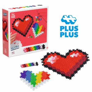 Plus Plus Pluzzle por Numeros Corazon Ludilo