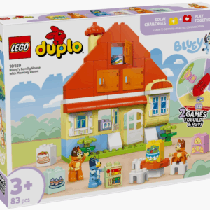 Casa familiar con Bluey con juego de memoria Lego Duplo 10459