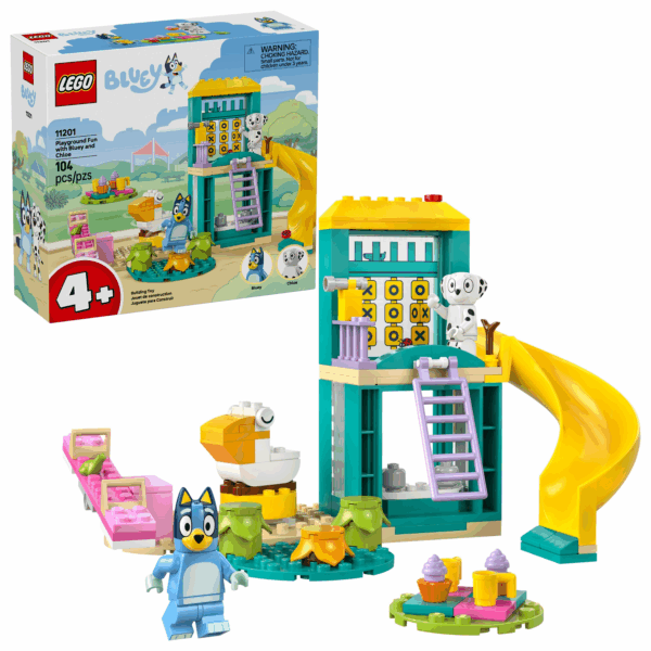 LEGO Bluey - Diversión en el Parque de Juegos con Bluey y Chloe - 11201