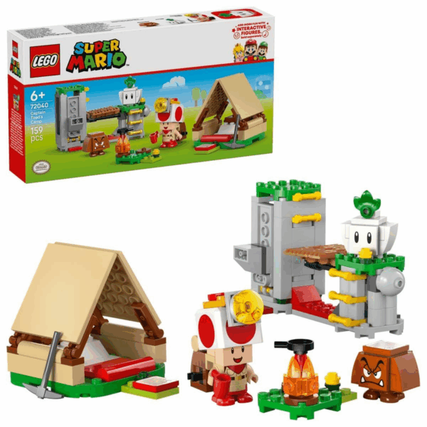 LEGO Super Mario - Acampada con el Capitán Toad - 72040