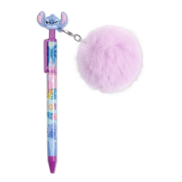 Boligrafo Stitch con pompom