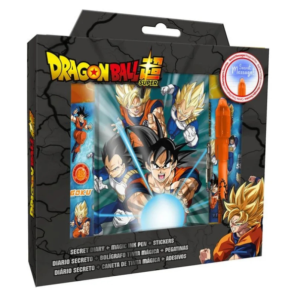 Diario Secreto con Boligrafo Magico Dragon Ball