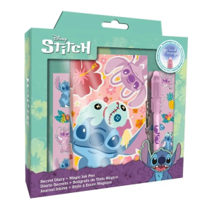 Diario Secreto con Boligrafo Magico Stitch