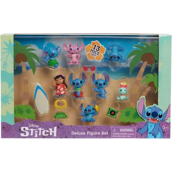 Pack 13 Figuras Lilo y Stitch Disney Just Play