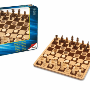 Ajedrez damas caja metalica cayro