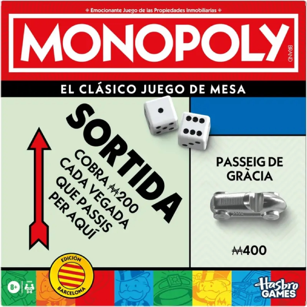 Monopoly Classic Barcelona Hasbro