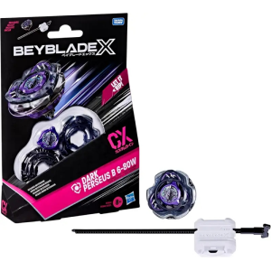 Beyblade X Kit Inicial Dark Perseus B 6-80W Hasbro G1680