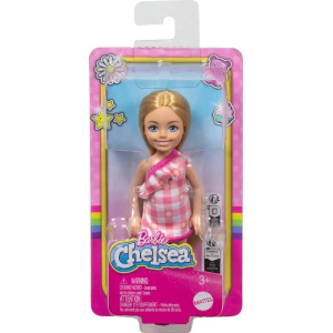 Chelsea Vestio Cuadros Rosas Mattel HXM95