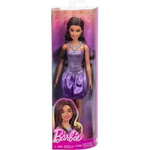 Barbie Fashionista Vestido Burbuja Morado Mattel HYT92