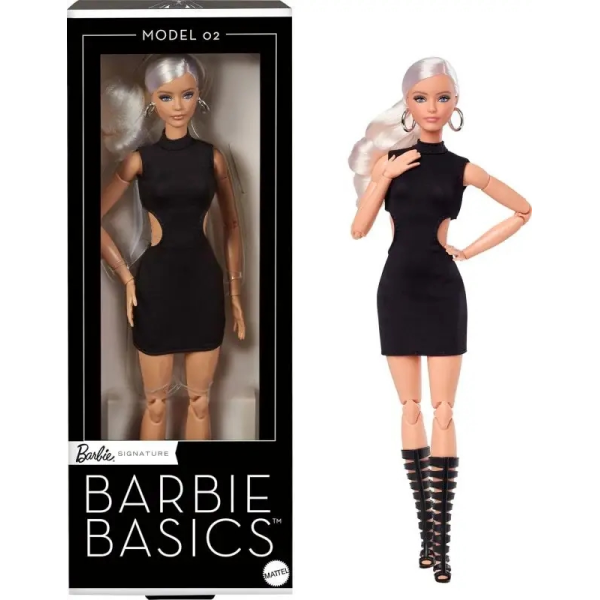 Barbie Signature Pelo Blanco Basics 02 Mattel JBH71