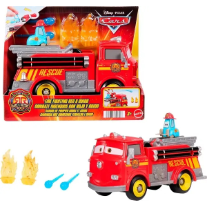 Cars Camion Rojo de Bomberos y Guido Mattel JFL54