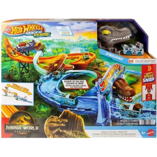 Hot Wheels Pista Carambolas Jurassic World Mattel JFP32