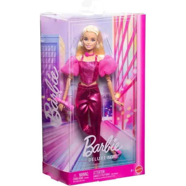 Barbie Deluxe Metalico con Corset Rosa Mattel JFP40
