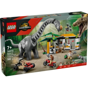LEGO 76973 Mision de SEguimiento Raptor y Titanosaurus Lego Jurassic World