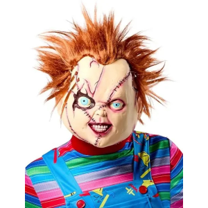 Mascara Chucky con Pelo Rubies