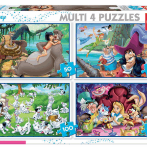 Multi 4 puzzles clasicos disney Educa 18105