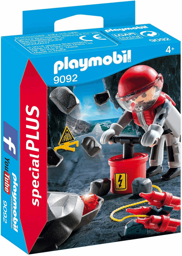 Explosion de rocas playmobil 9092