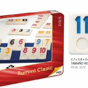 Rummi classic caja metal 2/4 jugadores cayro