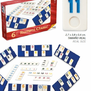 Rummi clasic 6 jugadores Caja Roja Cayro
