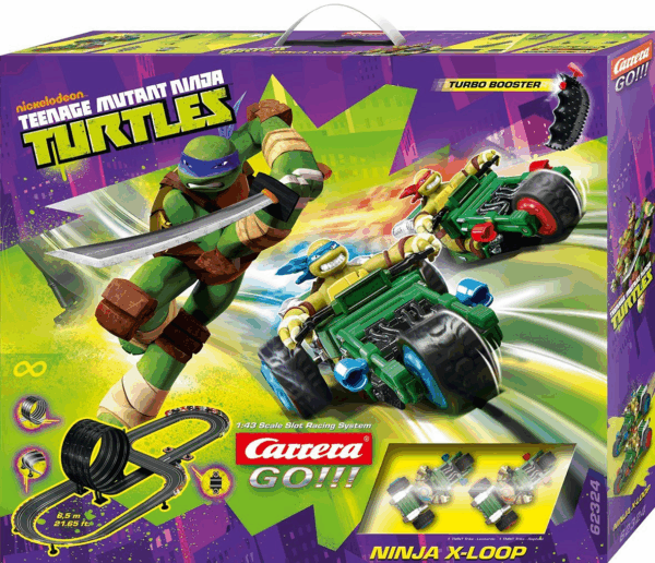 Carrera go tortugas ninja x-loop carrera