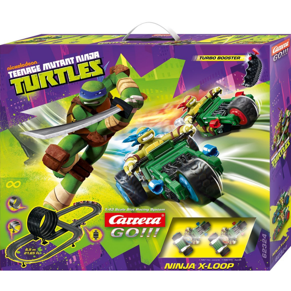 Carrera go tortugas ninja x-loop carrera