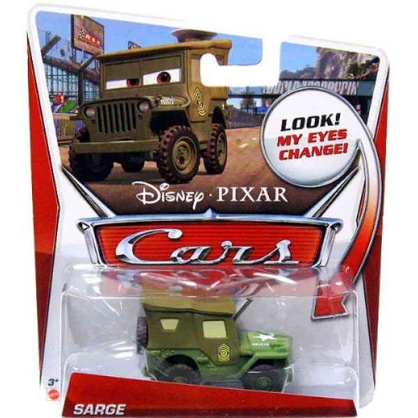Cars sarge sargento escala 1:55 mattel
