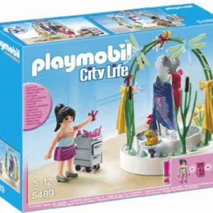 Escaparate con luces led playmobil 5489