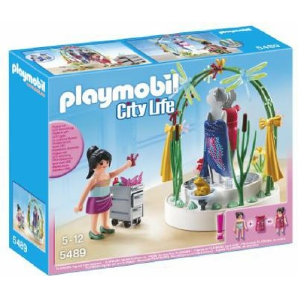 Escaparate con luces led playmobil 5489