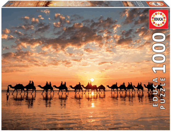Puzzle 1000 atardecer en cable beach 18492