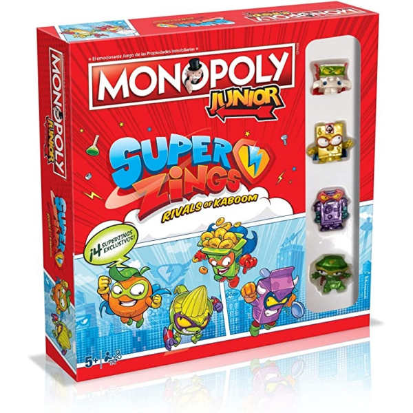 Monopoly Junior Superzings Hasbro