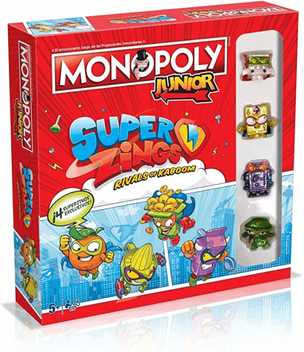 Monopoly Junior Superzings Hasbro
