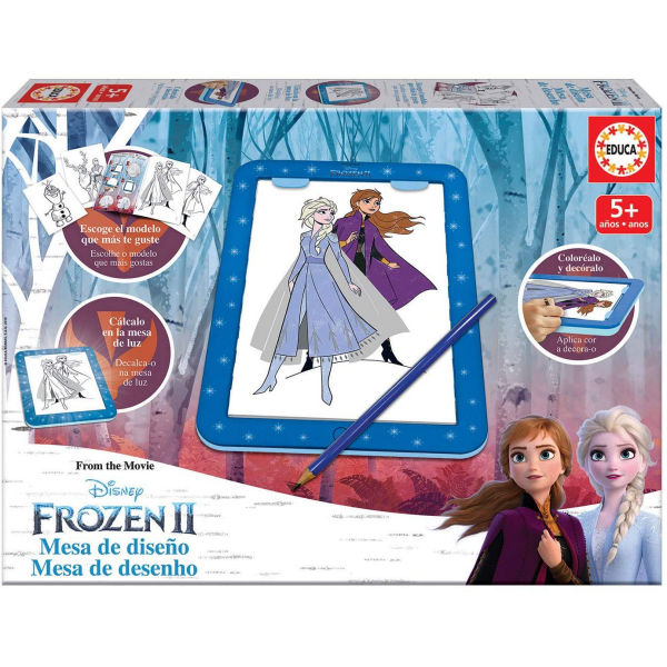 Mesa luz frozen educa 18369