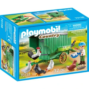 Gallinero playmobil 70138