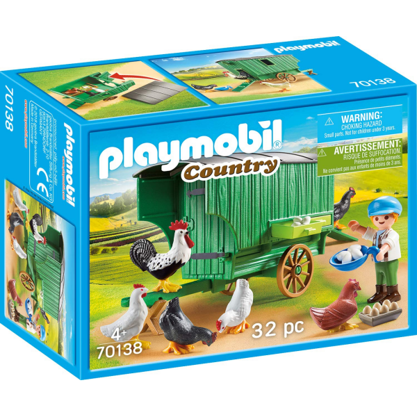 Gallinero playmobil 70138