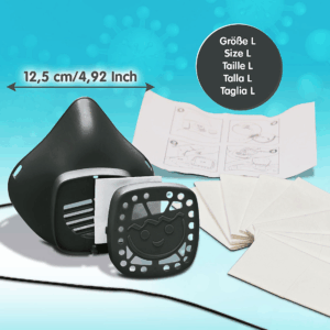 Mascarilla playmobil negra talla l 70740