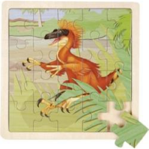Velociraptor dinosaurio puzzle 20 piezas wild republic