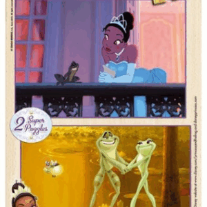 Puzzle madera tiana princesas 16 piezas educa