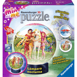 Puzzle 3d mia and me luminoso 108 piezas ravensburger