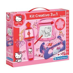 Kit creativo 3 en 1 Kitty Clementoni