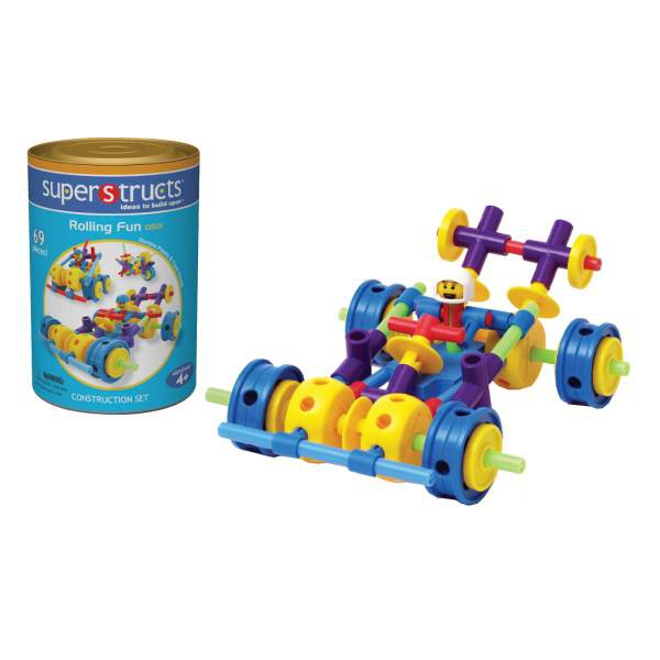 Superstructs juego construccion 70 piezas import