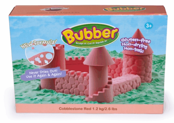 Bubber pasta roja para moldear que no se seca