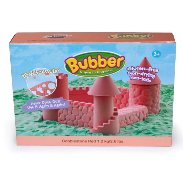 Bubber pasta roja para moldear que no se seca