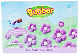Bubber 425 gr pasta lila de moldear que no se seca import